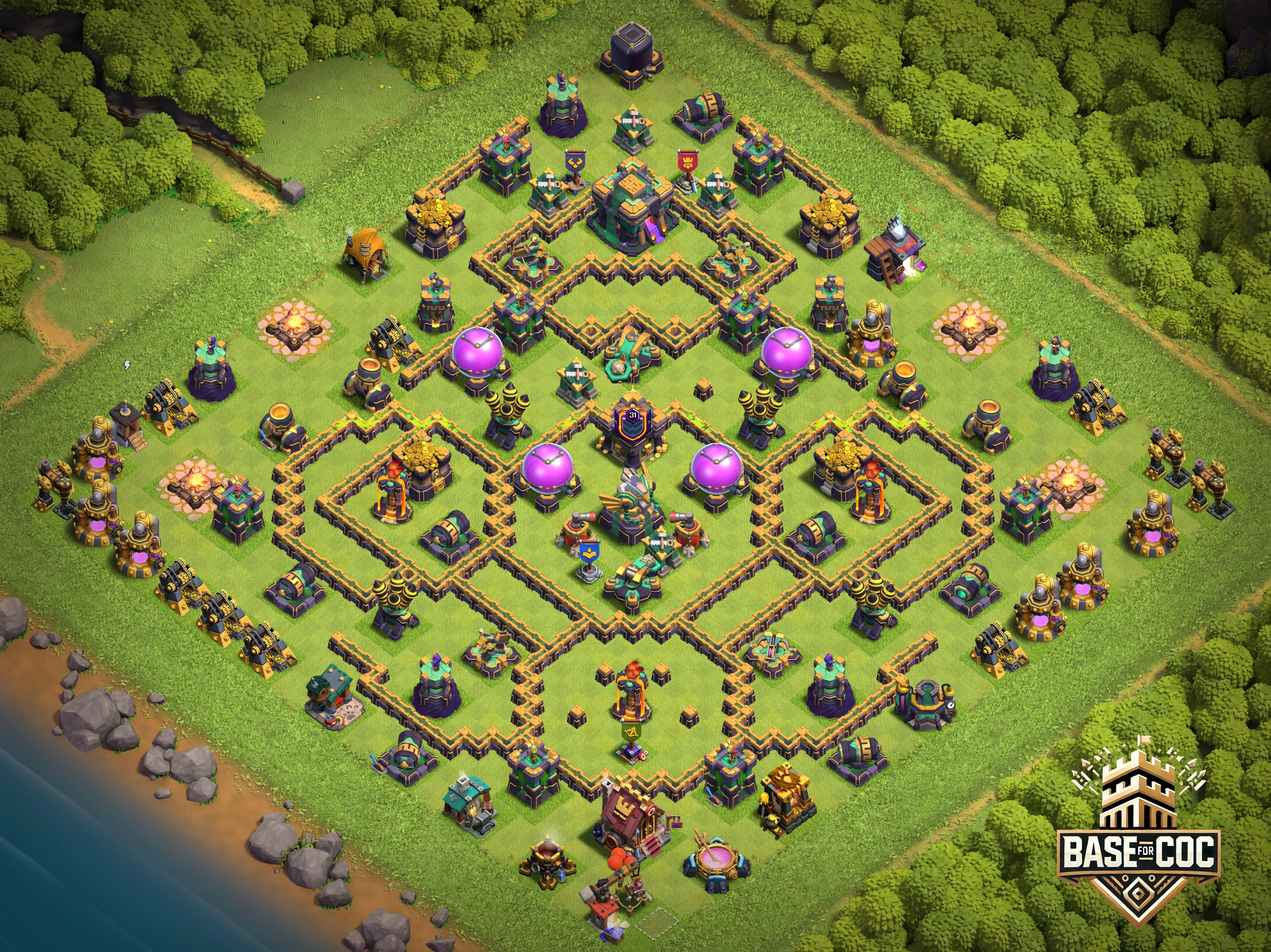 Anti Air Trophy Base