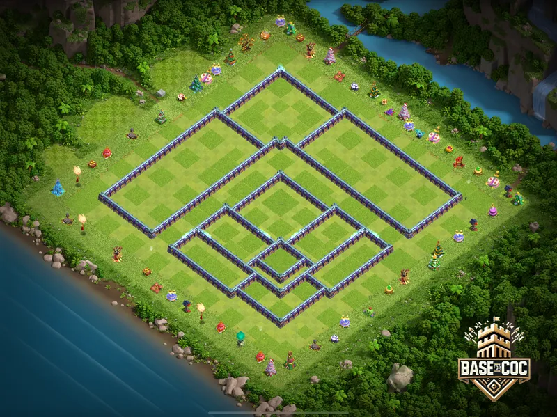 Raging Core Defense wall view