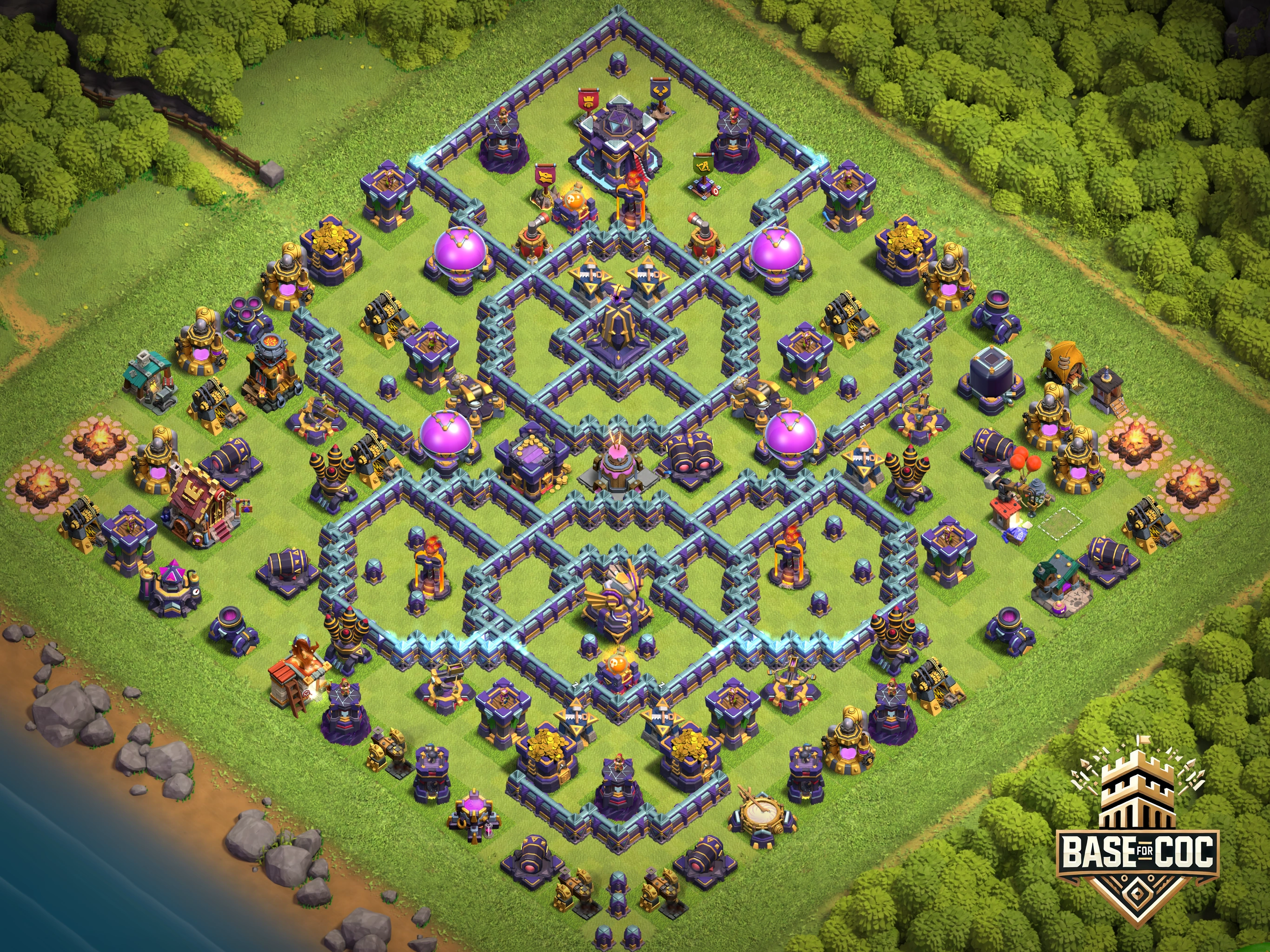 Town Hall Corner Bait Base