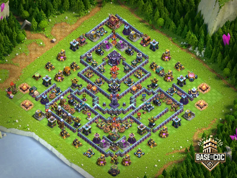 TH15 Eagle Split trap view