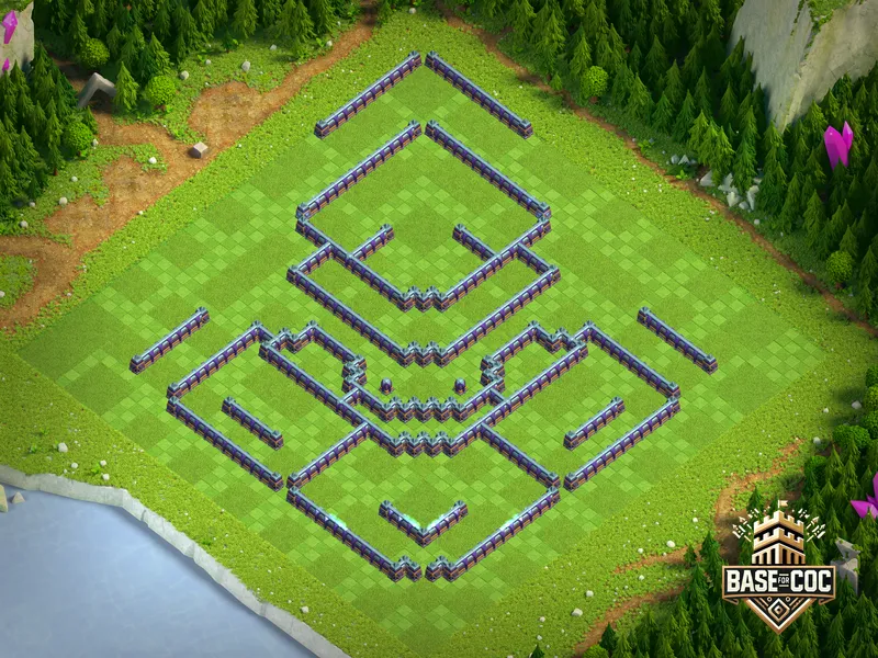 TH15 Eagle Split wall view