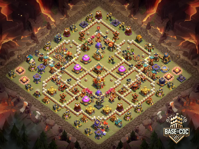 Corner Field Palace trap view