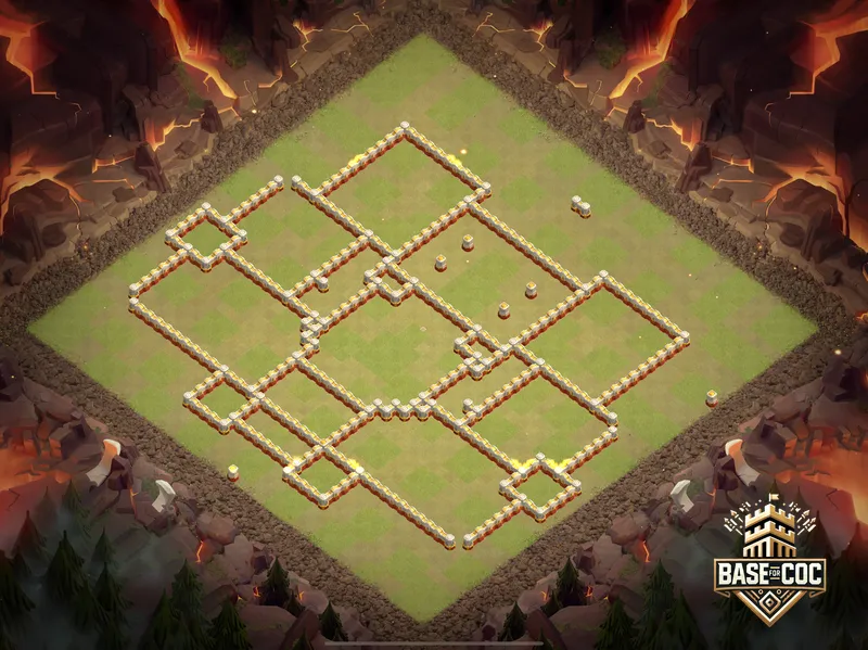 Eagle Core Fortress wall view