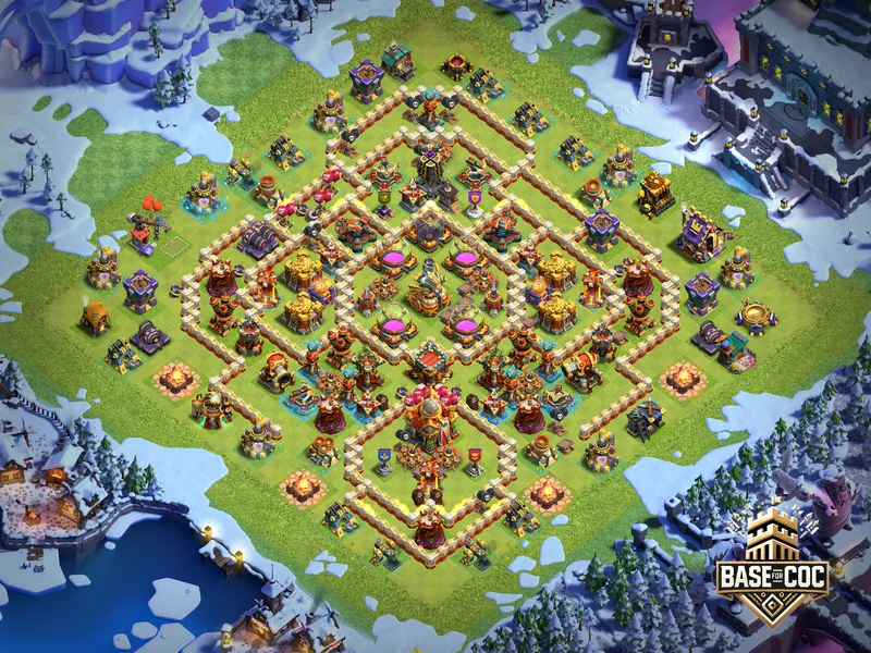 Golden Fortress trap view