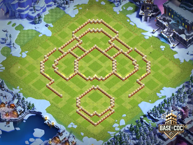 Golden Fortress wall view