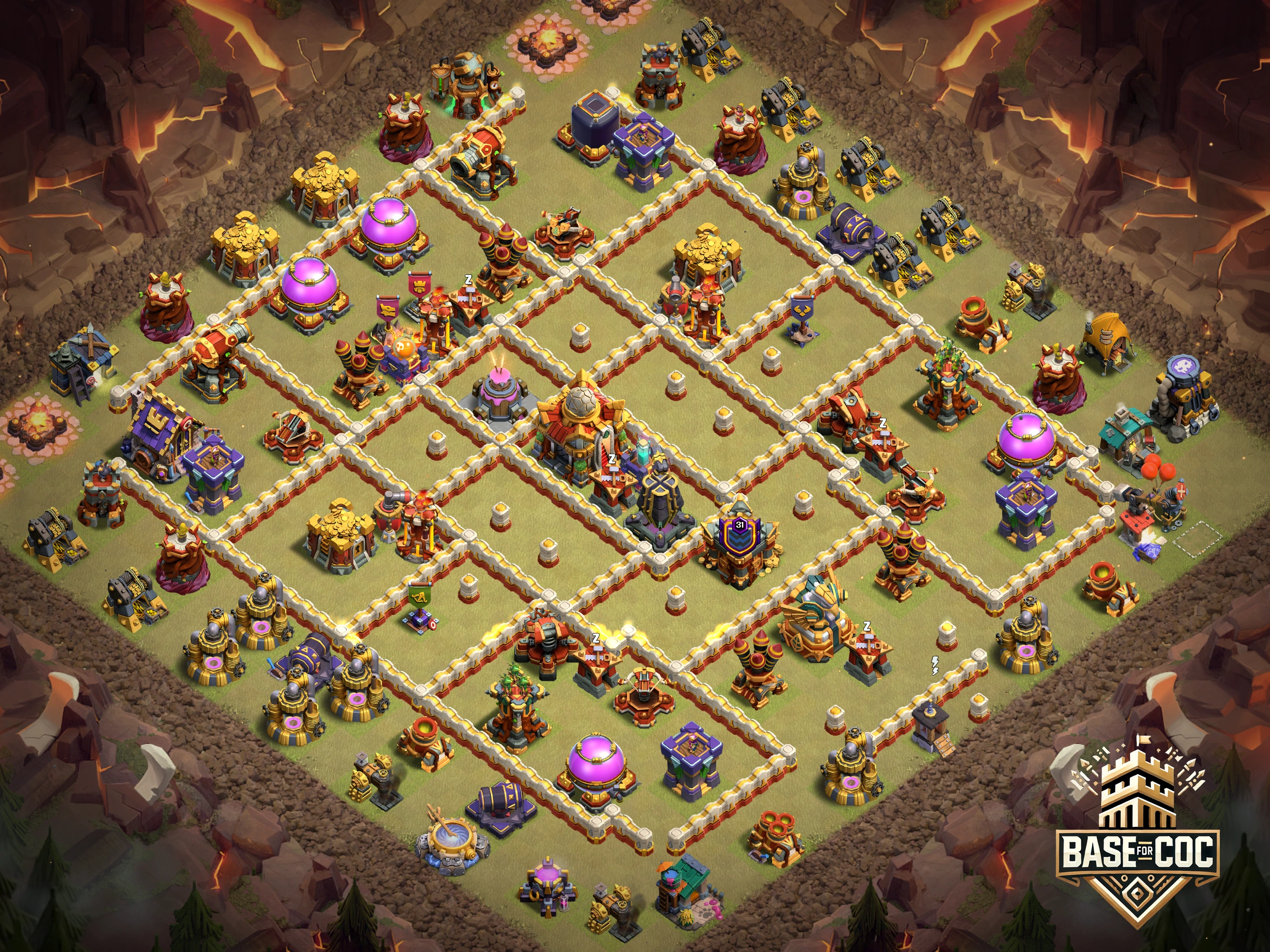 Anti 2 Star Black Mines Bait Base