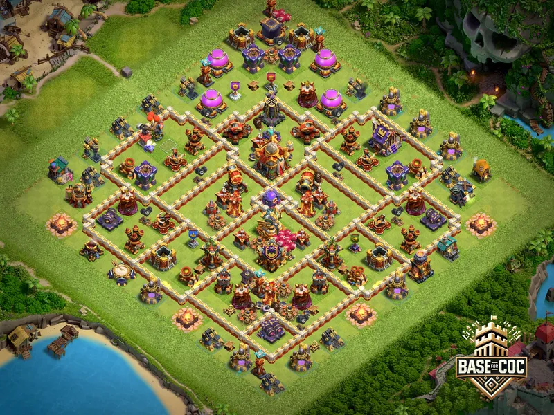 Star Diamond trap view