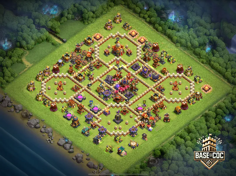 Four-Corner Castle trap view