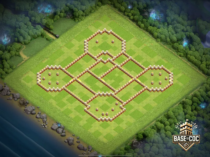 Four-Corner Castle wall view