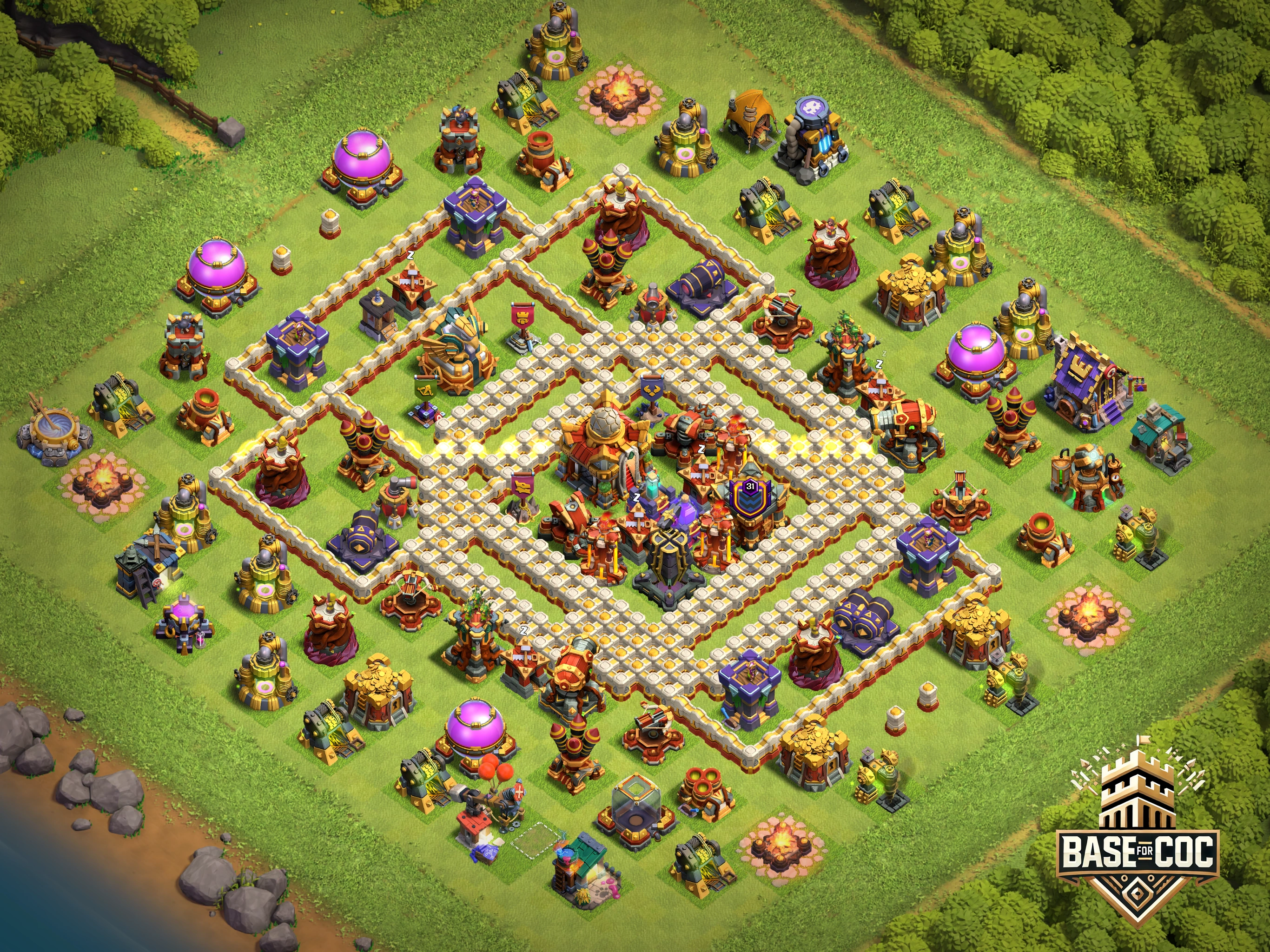 Anti Ground Ring Base (TH16)