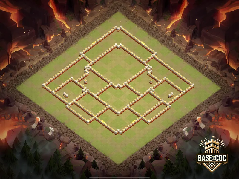 War Diamond wall view