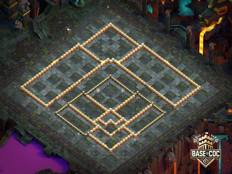 Fortress of Wealth wall view