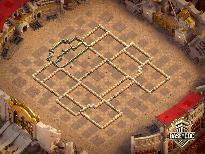 Unbreakable Bastion wall view