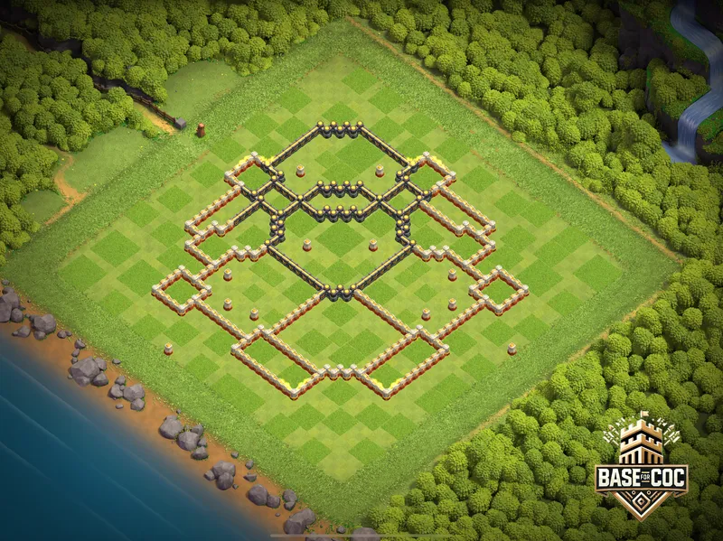 Inferno Labyrinth TH17 wall view