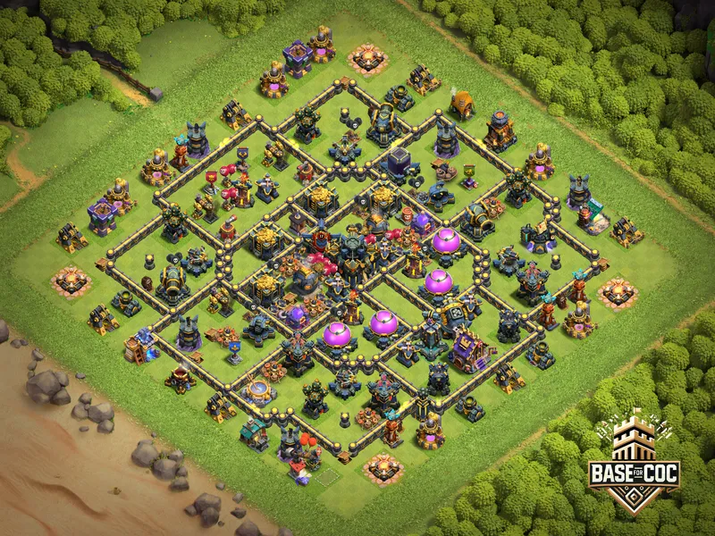 Fortified Farm trap view