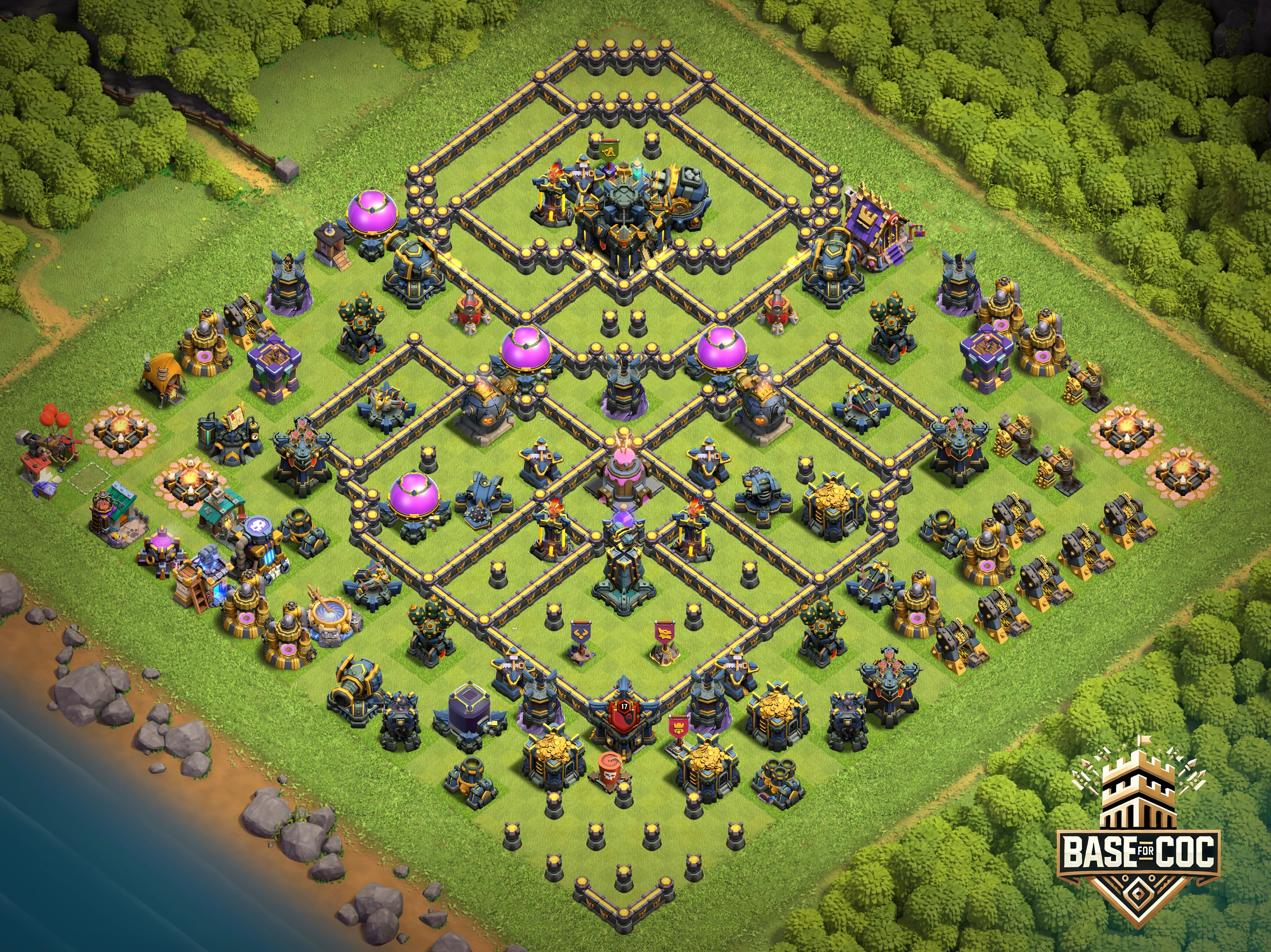 Anti Dragon Duke Charge Base