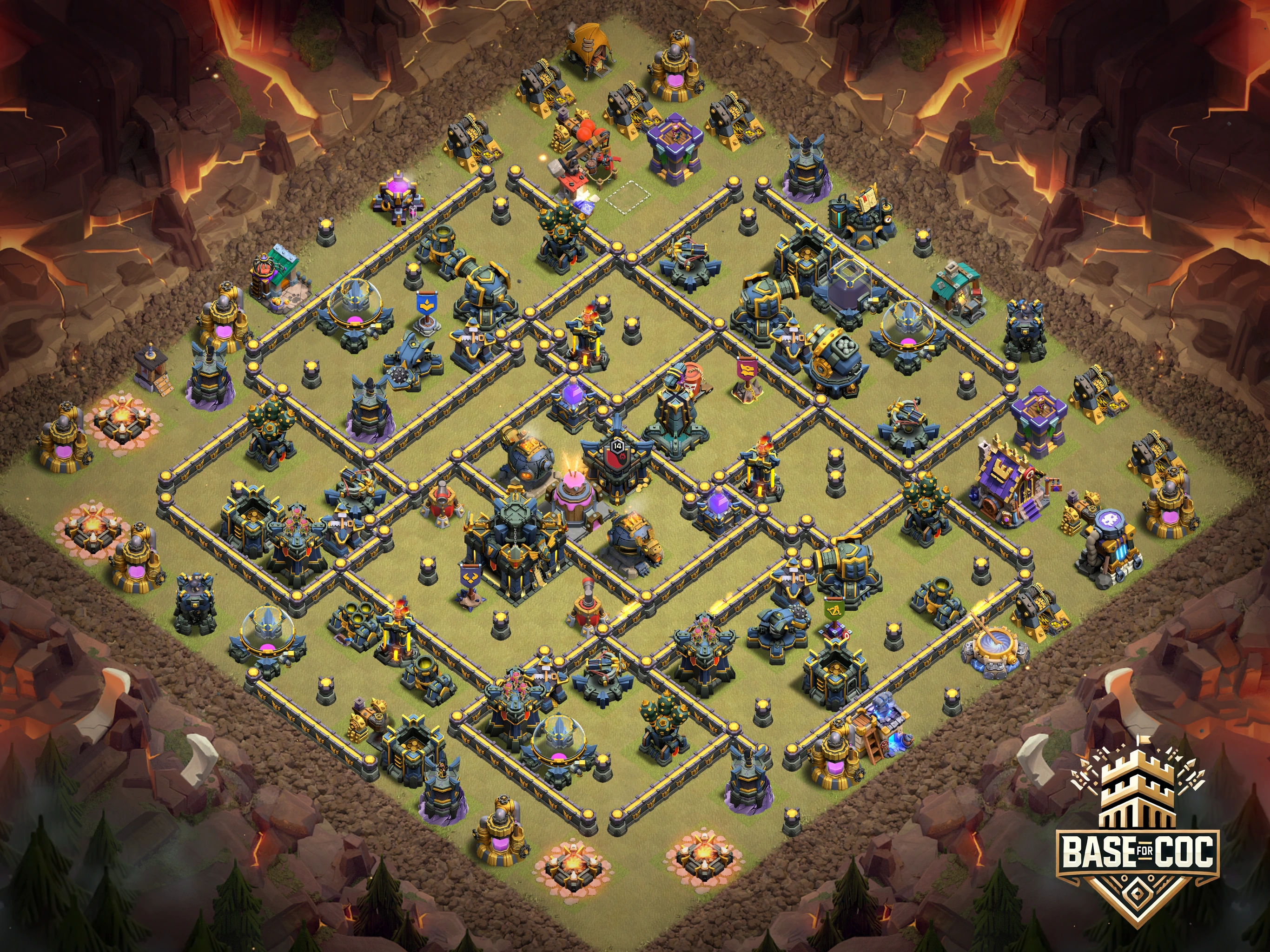 Anti 3 Star Fireball Base