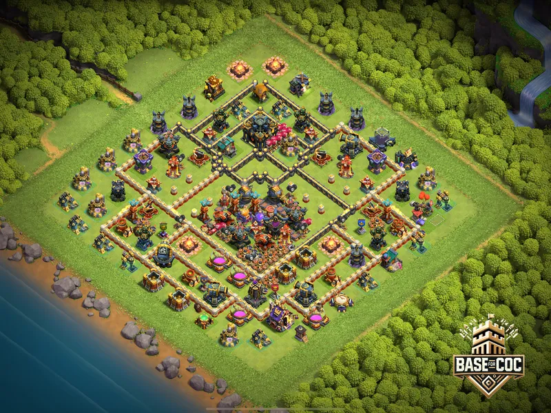 Infernal Citadel TH17 trap view