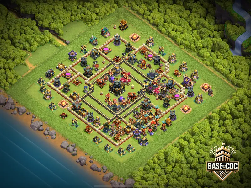 Vortex TH17 Ring Base trap view