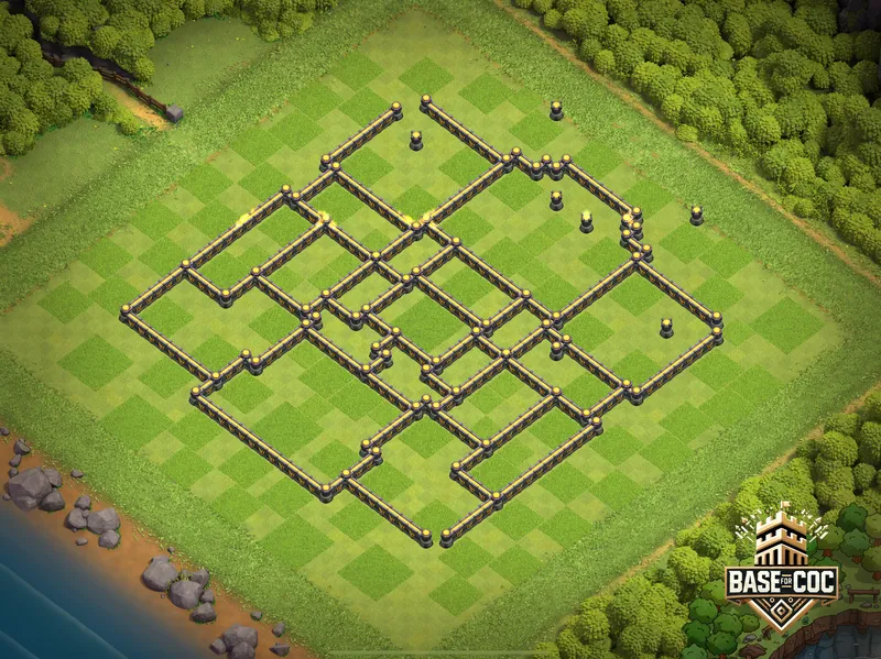 Trophy Fortress wall view