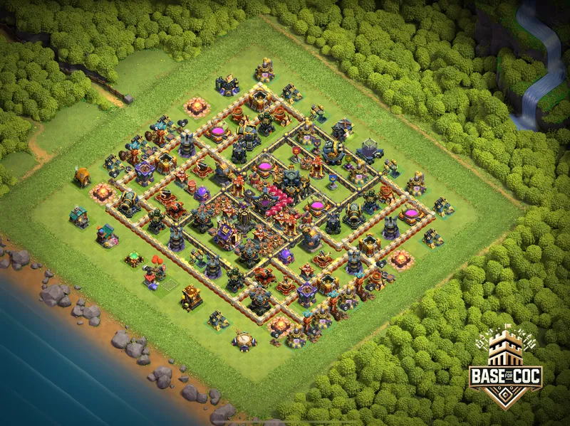 Core Fortress TH17 trap view