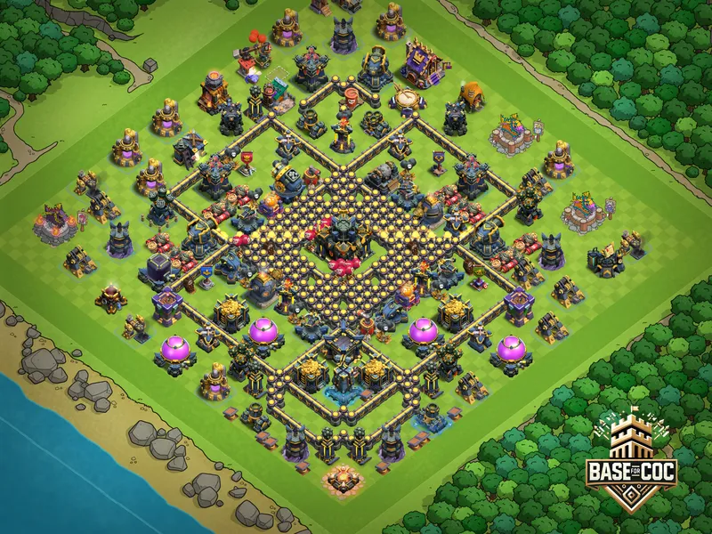 Quad Wall Core Bait trap view