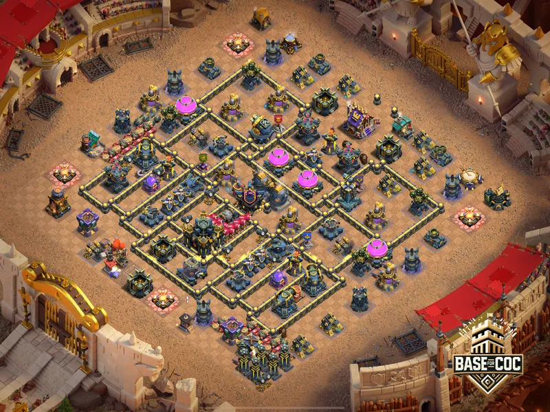 War Fortress trap view