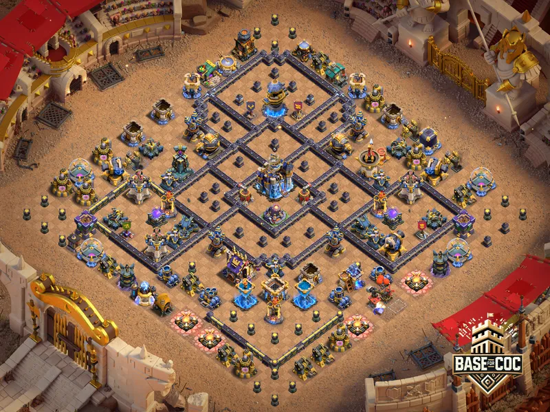 Diamond CWL layout