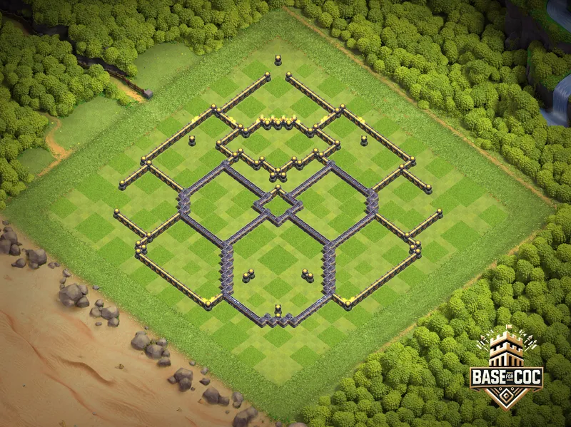 Circle Core Split wall view