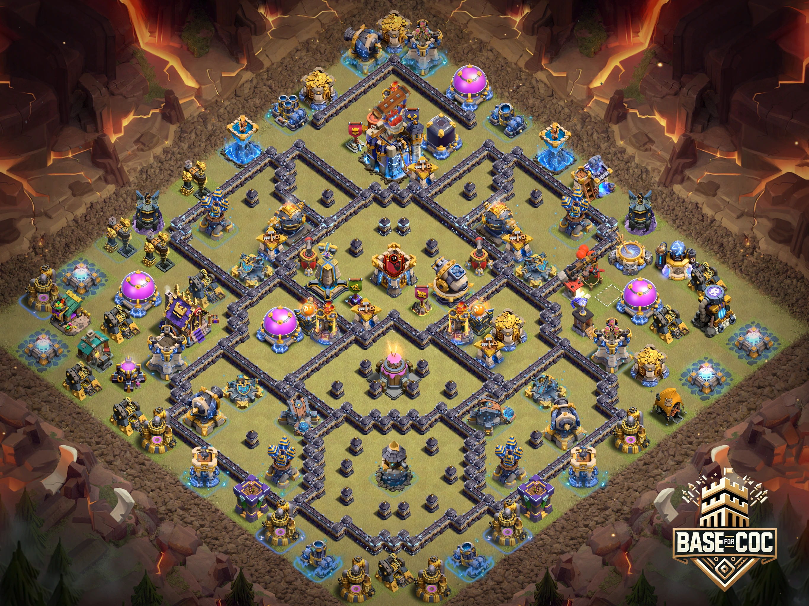 Anti 3 Star Thrower Counter Base