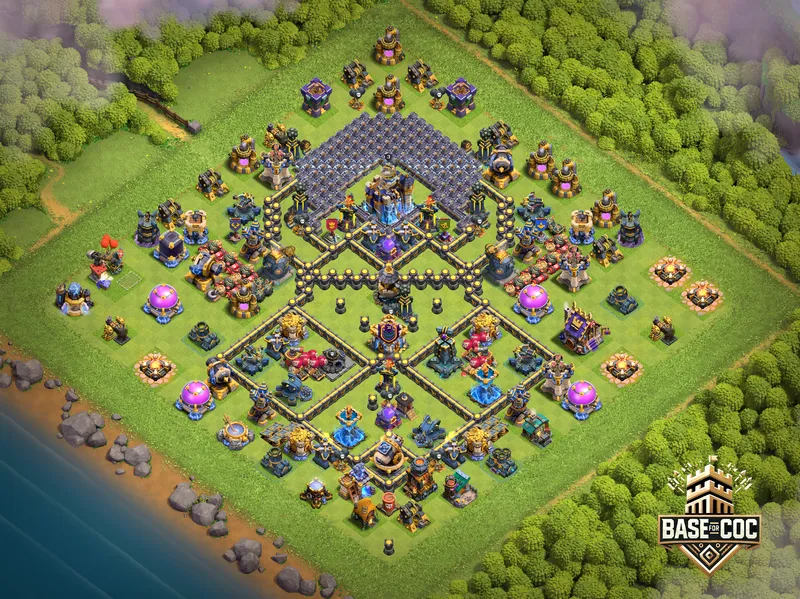 Eiffel Anti-Thrower trap view