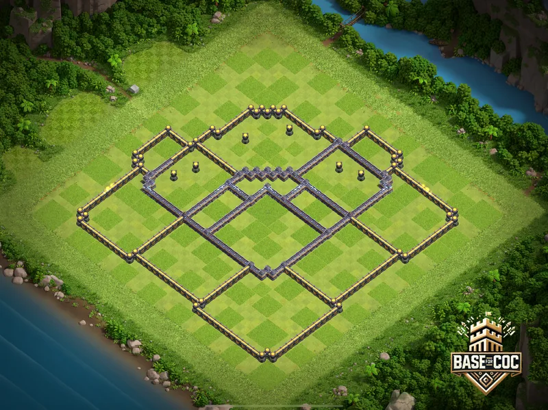 Power Diamond wall view