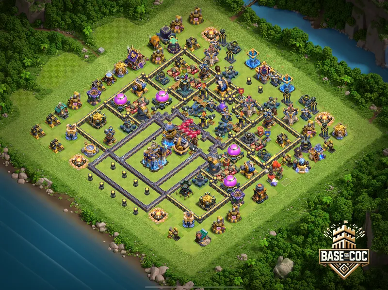 Toxic Clan Castle trap view