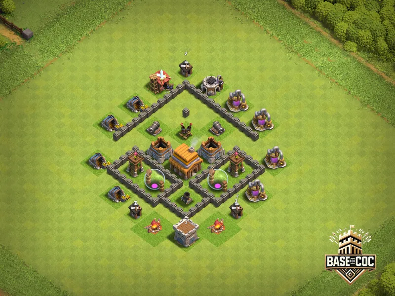 BEST TH4 Base Layouts 2025!