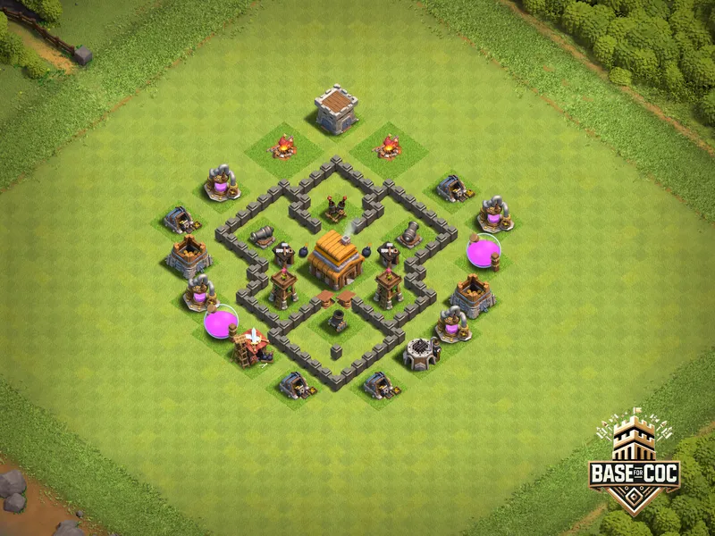 Trophy Counter trap view