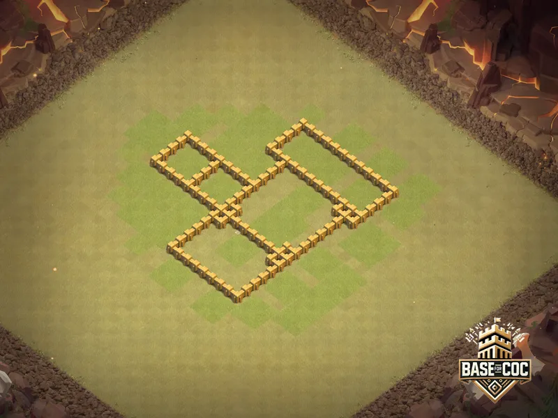 Triple Star Denier wall view