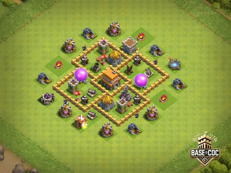 Fortress V trap view