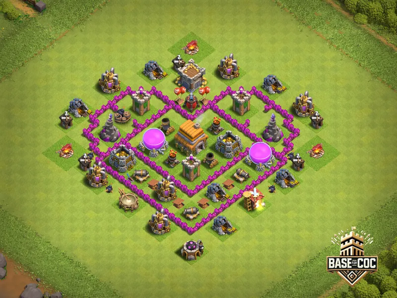 Heart-Shaped Farm trap view