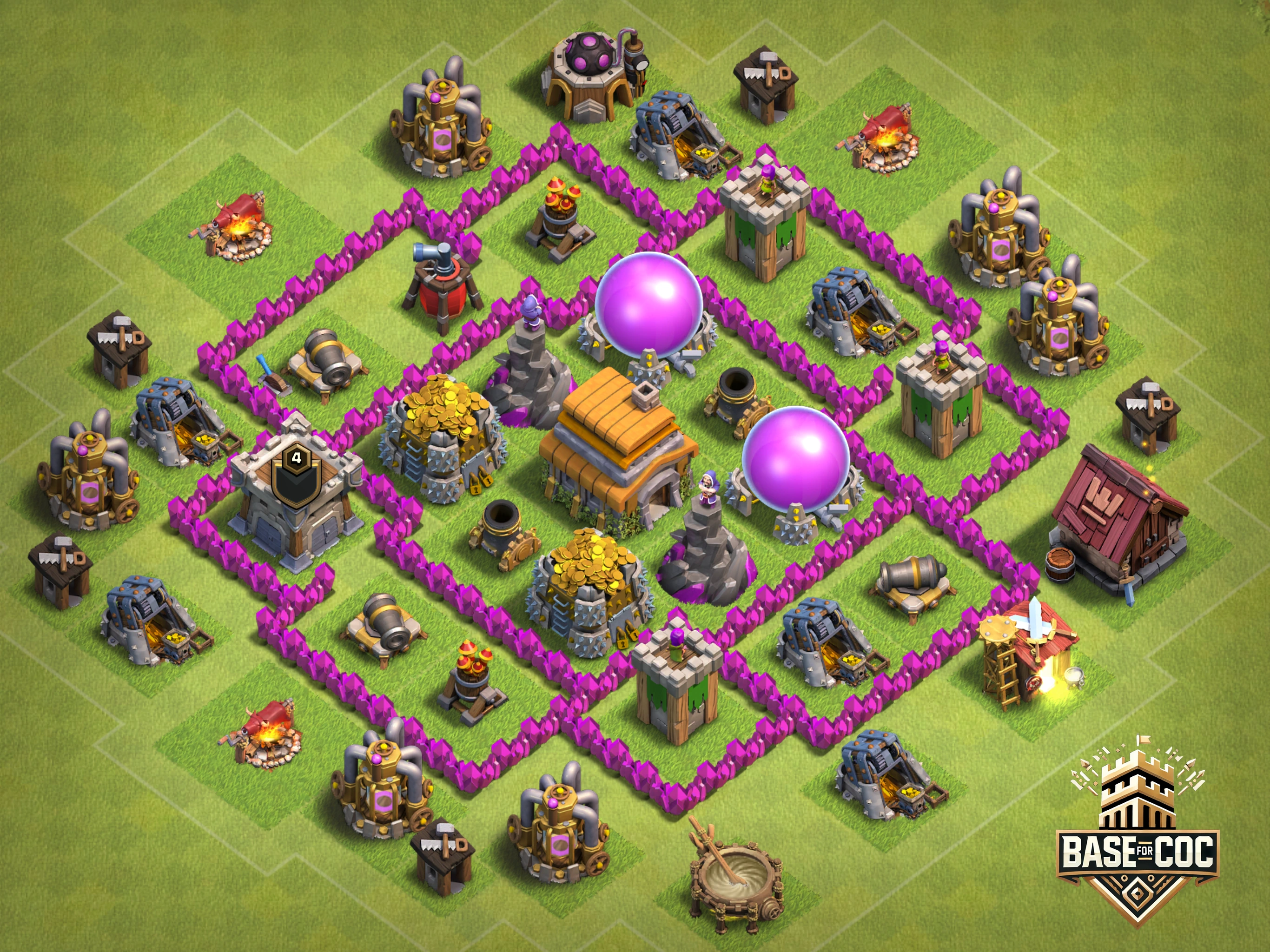 TH6 Farming Base #1