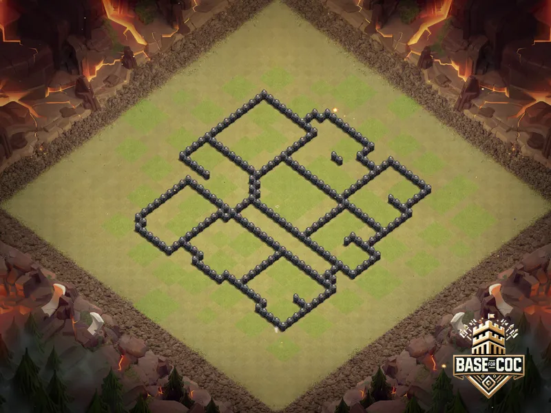 Dual Bastion wall view