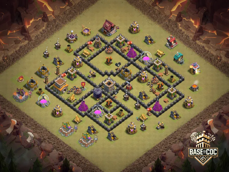 TH8 Trap Spread trap view