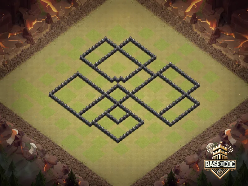 TH8 Trap Spread wall view