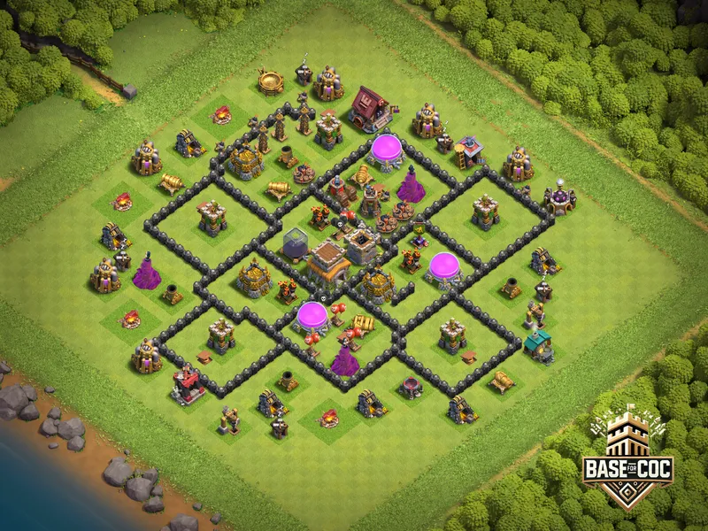 Labyrinth Fortress trap view