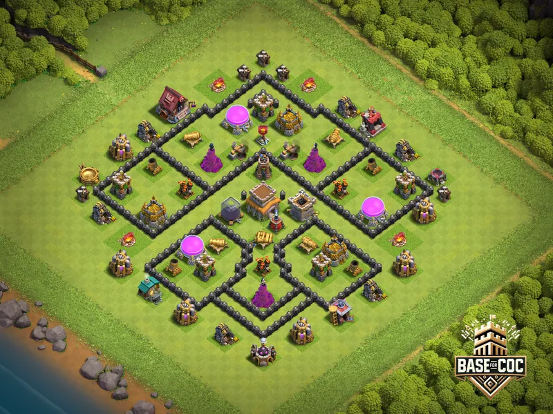TH8 Base Layouts 2025!
