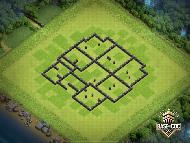 Trap Spiral wall view