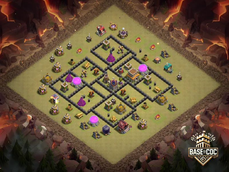 Anti-Air TH8 base
