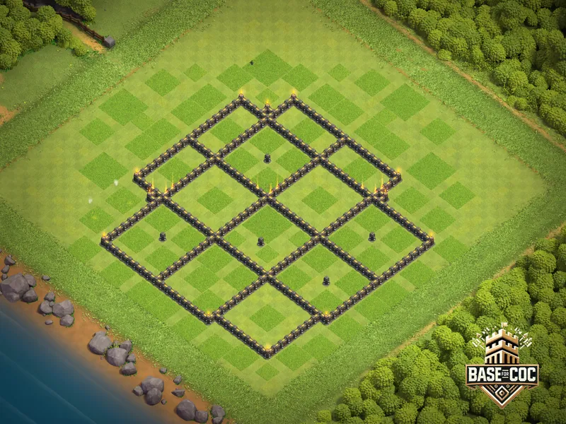 Iron Labyrinth wall view