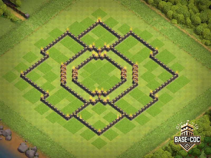 Ring Farm Island wall view
