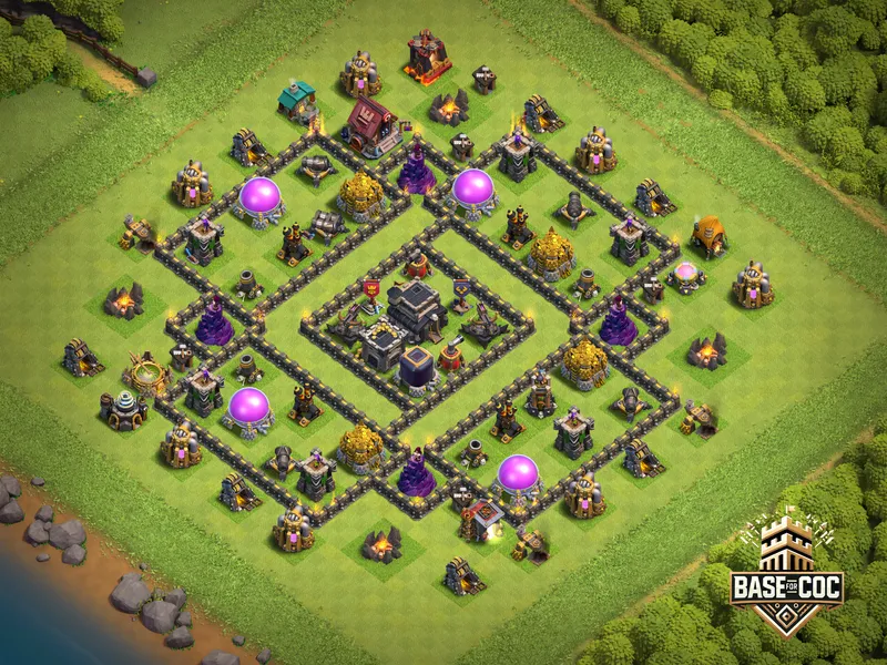 TH9 Base Layouts 2025!
