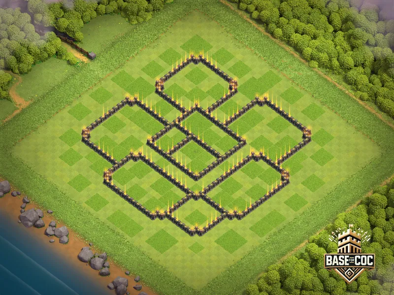 Path Bomb Trap wall view